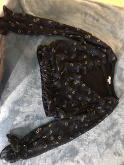 Cute flower blouse