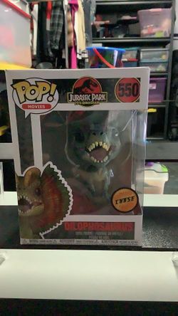 Funko Pop! Jurassic Park Dilophosaurus #550 25th anniversary limited edition