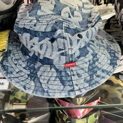 Supreme Denim Bucket Hat 