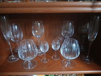 Crystal glassware