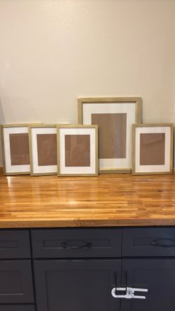 5 Gold Frames