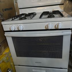 White Gas Oven Stove / Estufa De Gas 