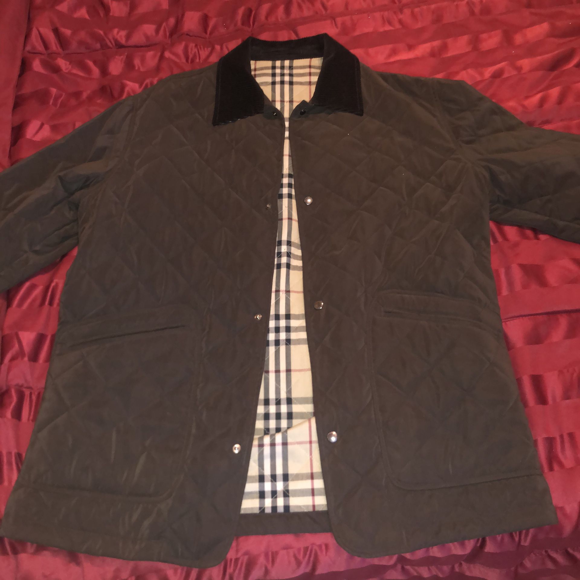 Burberry Brown Jacket Size Large