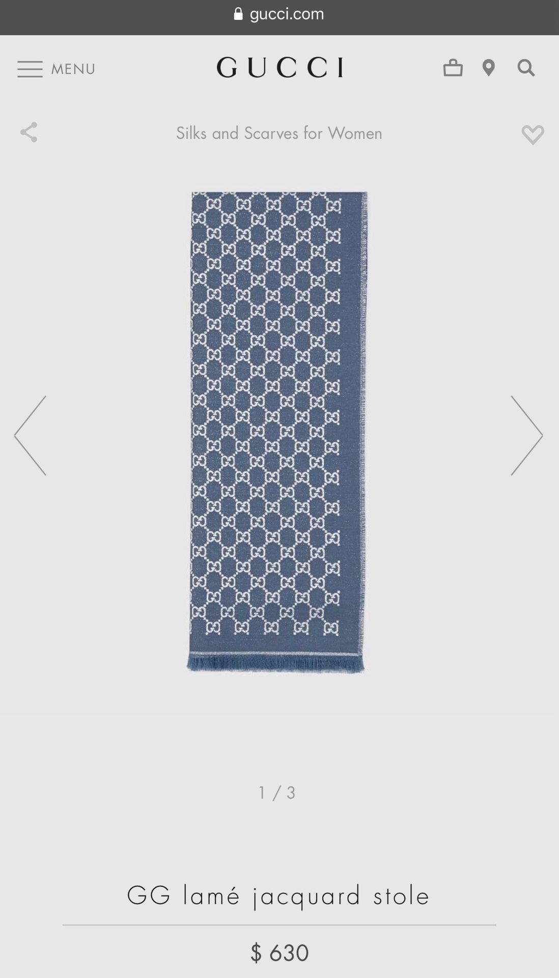 Gucci scarves