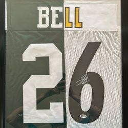 Le’Veon Bell Signed Jets/Steelers Jersey