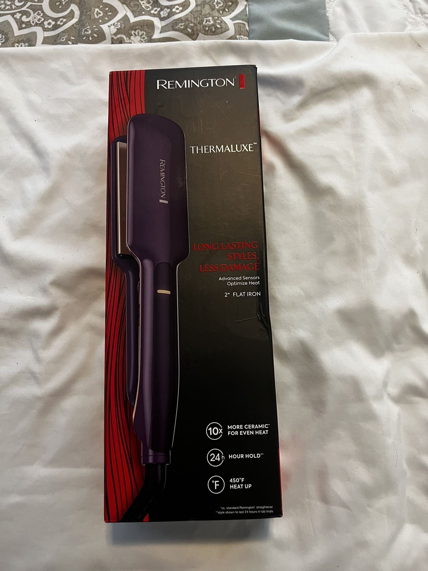 Remington Thermaluxe 2” flat iron