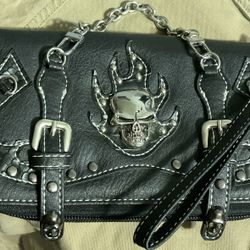 Grungey Style Wristlet 