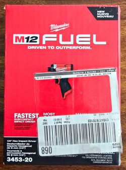 Milwaukee Fuel M12 Impact Driver