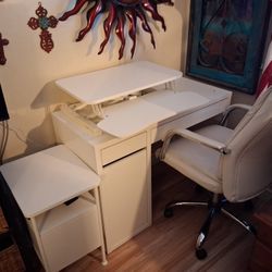 Student Desk White