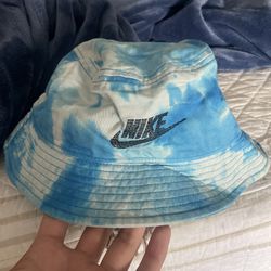 Nike Blue Tie Dye Bucket Hat