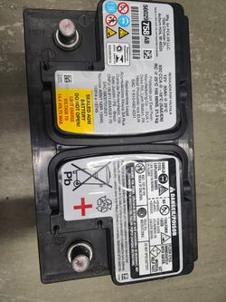 FCA Mopar Sealed AGM Car Battery 12V 650 CCA