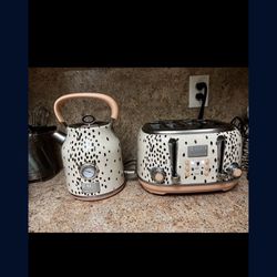 Haden Poodle & Blonde Toaster And Kettle 