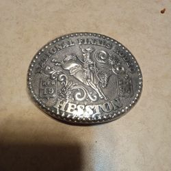1984 National Final Rodeo Belt Buckle
