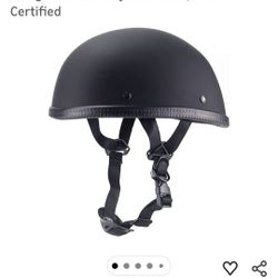 Vintage Half Helmet New