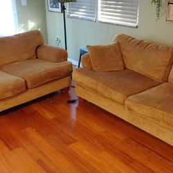 Couch and Loveseat
