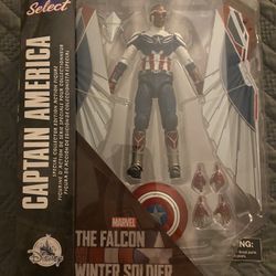 DISNEY MARVEL SELECT CAPTAIN AMERICA SAM WILSON