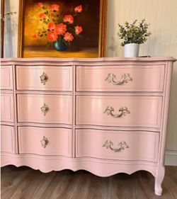 Zero money down , no credit needed,same day delivery , pink dressers