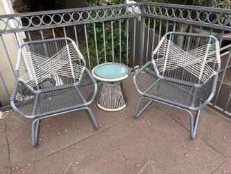 Outdoor 2 seat and table