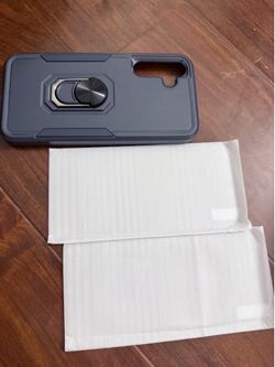 yi Samsung  Galaxy phone case with two screen protector