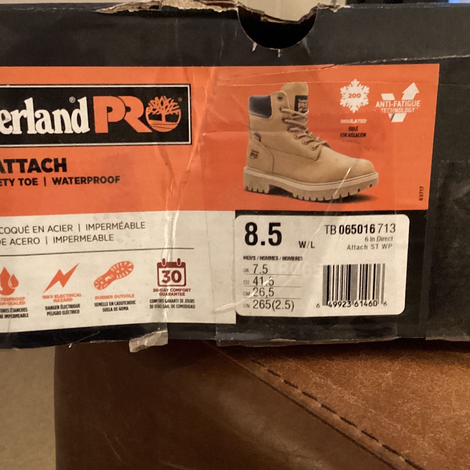 Timberland Pro Steel Toe Boots