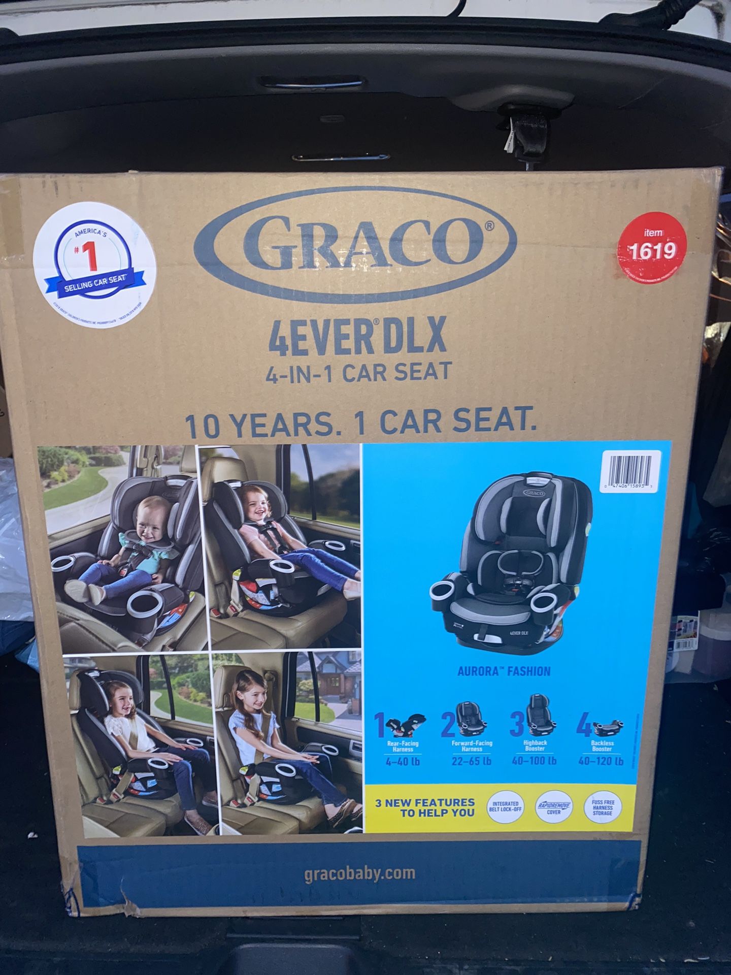 4ever DLX Graco Car seat 