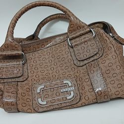 Guess Bag 11136915 LEEDS brown js with Ink stain and pen mark