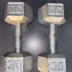 30 Lb Dumbbells 