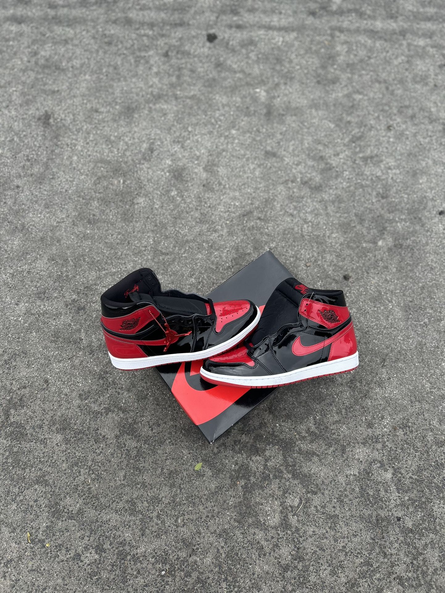 Jordan 1 Patent Bred Size 11 Men OG All Brand New
