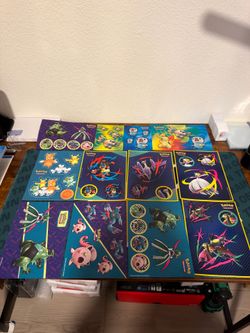 Pokemon Sticker Collections