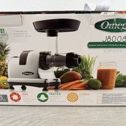 Juicer- Omega J8008 Cold Press Slow Masticating Juicer