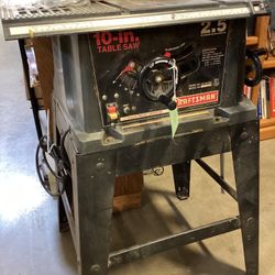 Craftsman Table Saw 