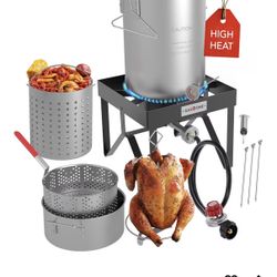 Turkey fryer With Attachments 