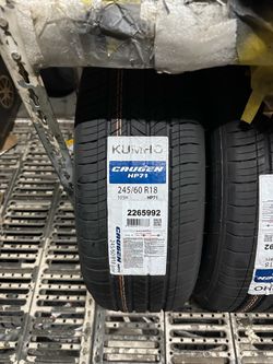 245/60R18 brand new Kumho HP71