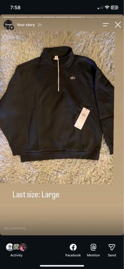 alo QUARTER ZIP BEST PRICES & QUALITY HERE
