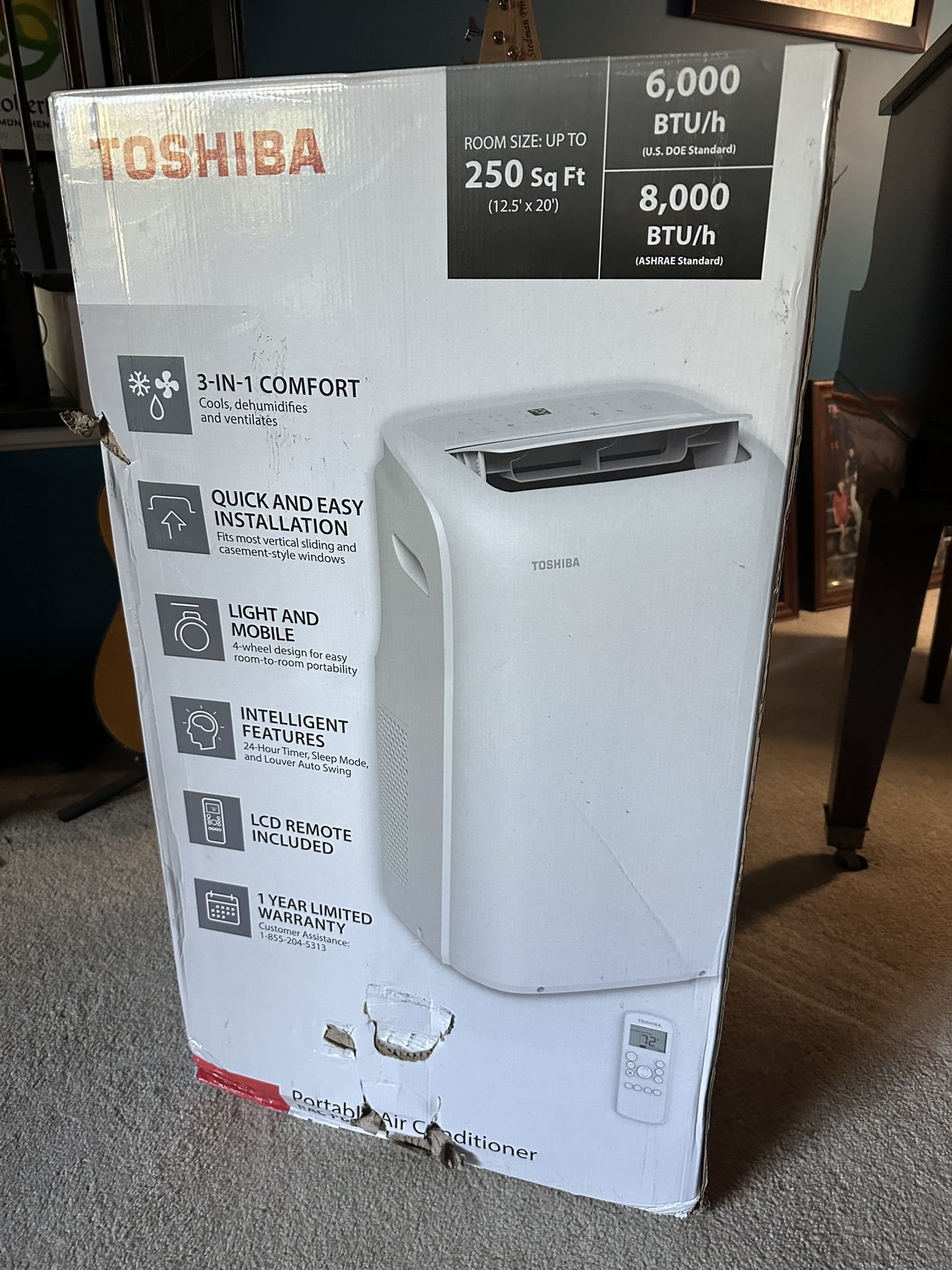 New Toshiba Portable AC