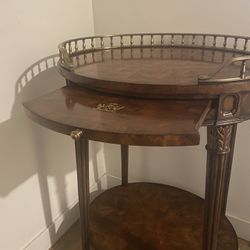 Brass Gallery Regency Lamp Table 