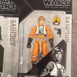 Four  Star Wars Action Figures