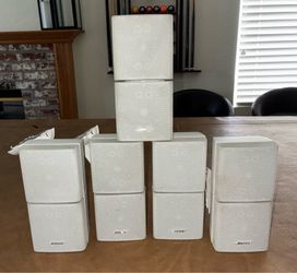 Bose | Double Cube Speakers Lifestyle Acoustimass | White
