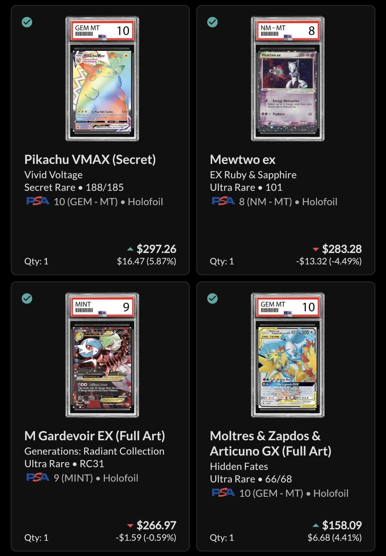 Pokemon Graded Cards