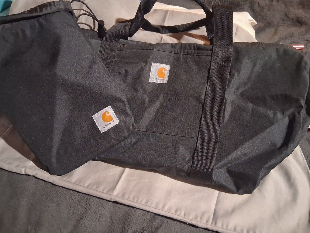 Carhart Duffle Bag With Compact Carry Bag