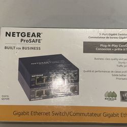 NETGEAR 5 PORT GIGABIT SMART SWITCH