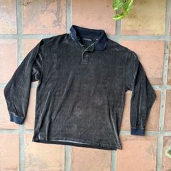 Vintage Men's M.E Sport Polo Short Size L