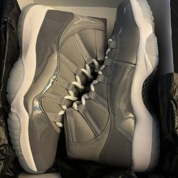 Jordan 11 Cool Grey Size 9 New