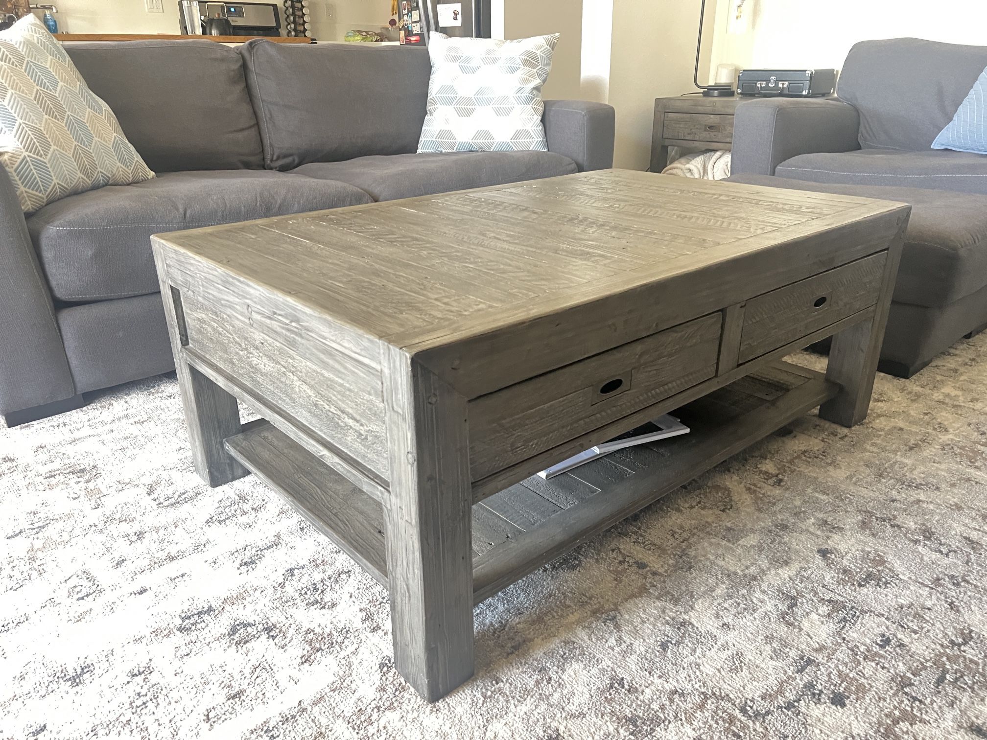 Coffee Table With Drawers