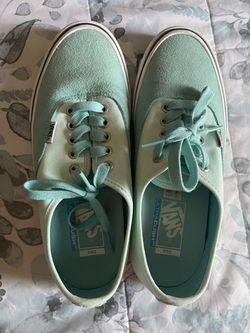 Light blue vans 7.5 men/ 9 women