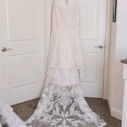 Wedding Dress From David’s Bridal