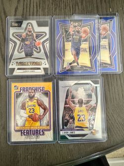 LeBron James cards