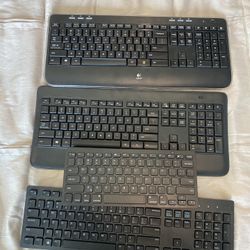 Assorted keyboards