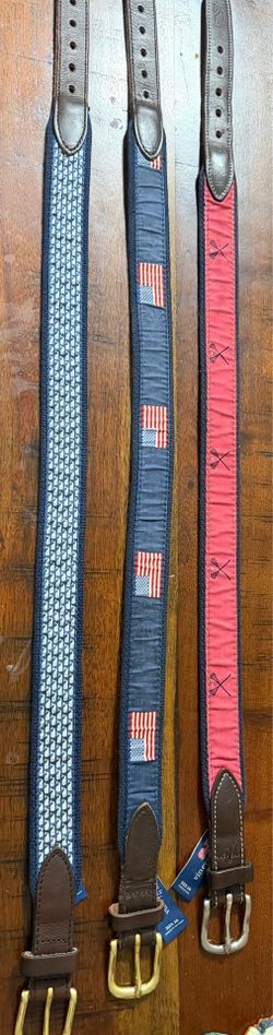 Kids Vineyard Vines belts. ($30 each) ($80 together)