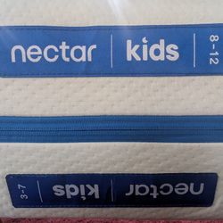 Nectar Kids Memory Foam Mattress, Full, Like New, Perfect Condition